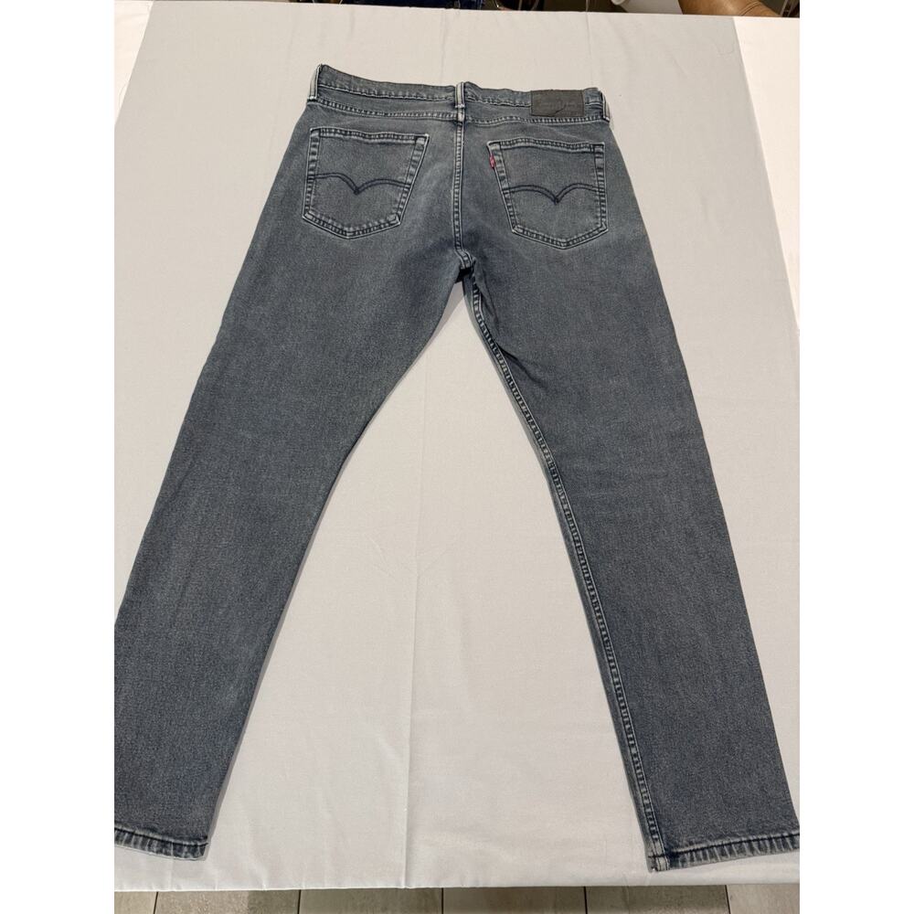 Levi’s 512 Slim Taper Jeans Men’s 34x30 Gray Stretch Denim 5 Pocket Casual￼ - Picture 14 of 14